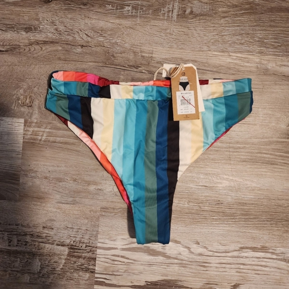 Billabong Sol Stripes Bikini Bottom